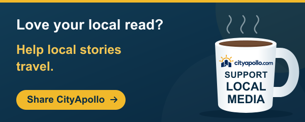Love your local read? Help local stories travel. Share CityApollo.